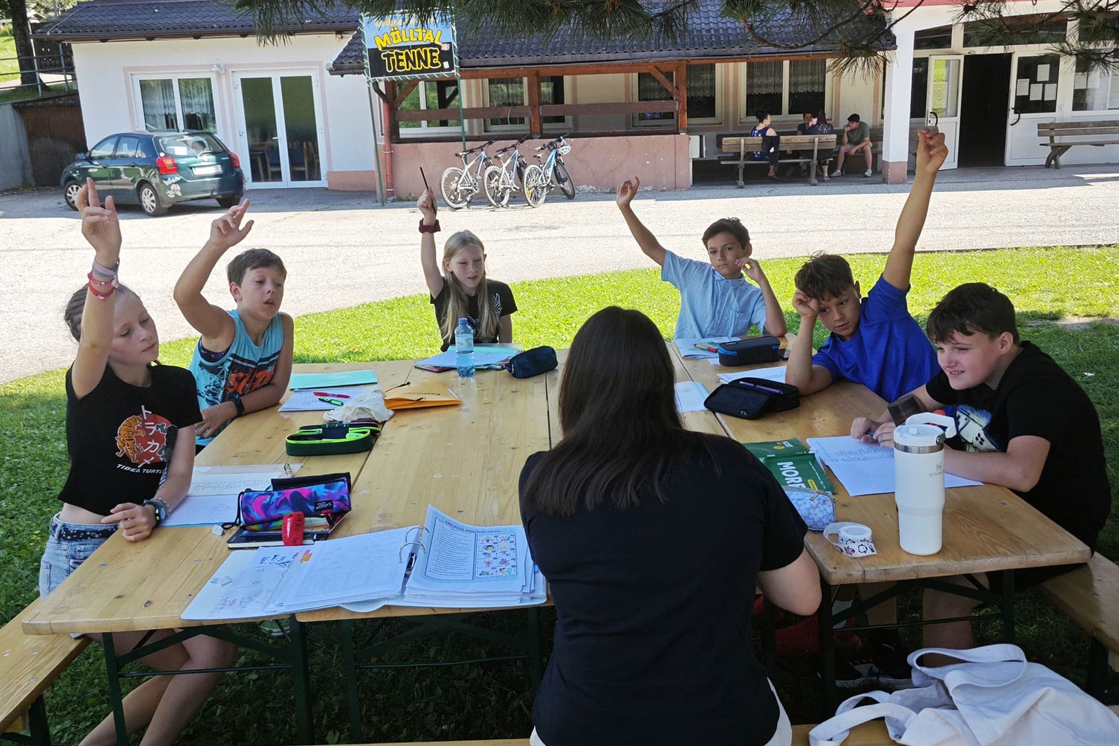 English learning camp at the Actionhotel in Flattach