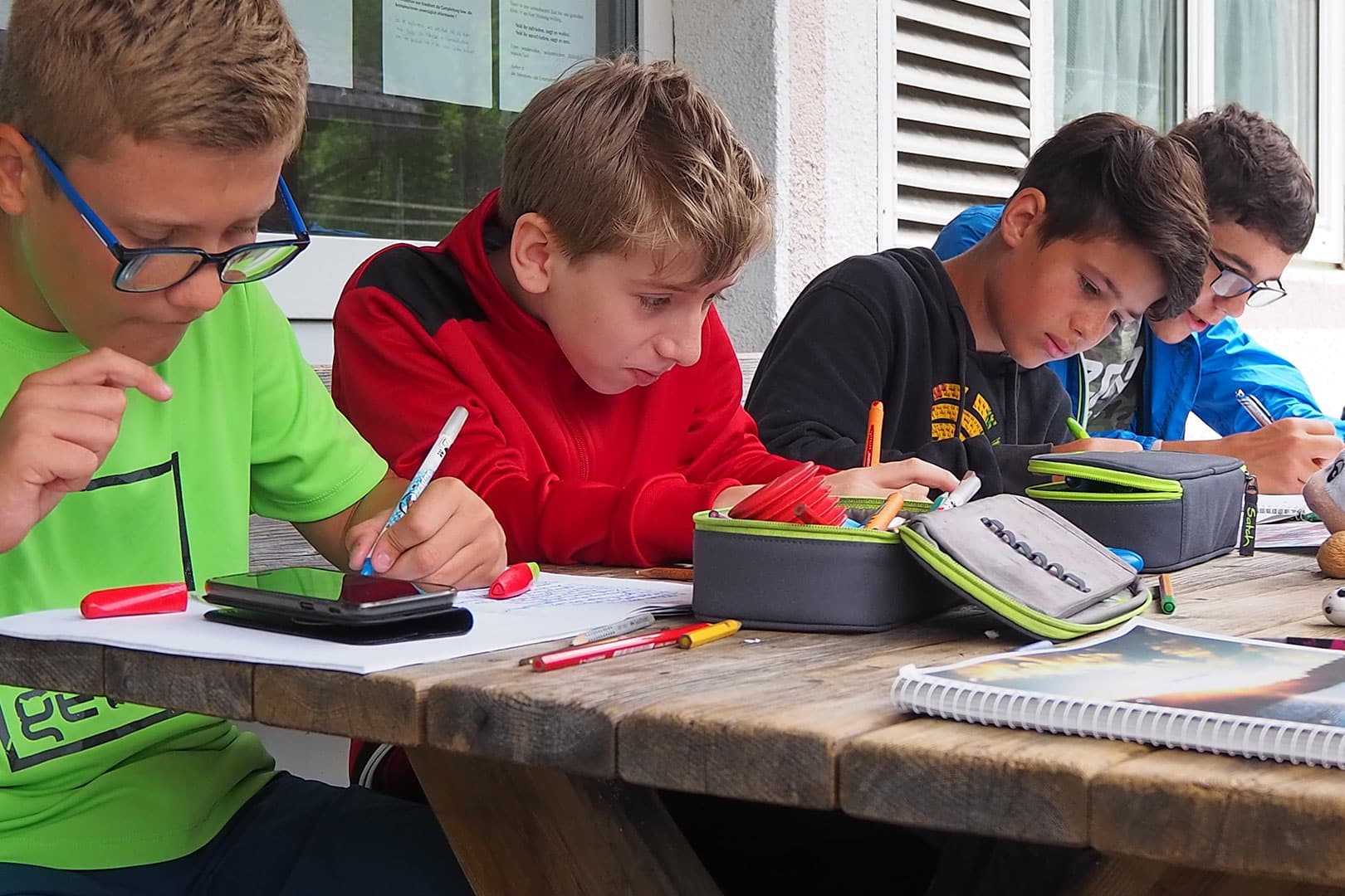 English learning camp at the Actionhotel in Flattach