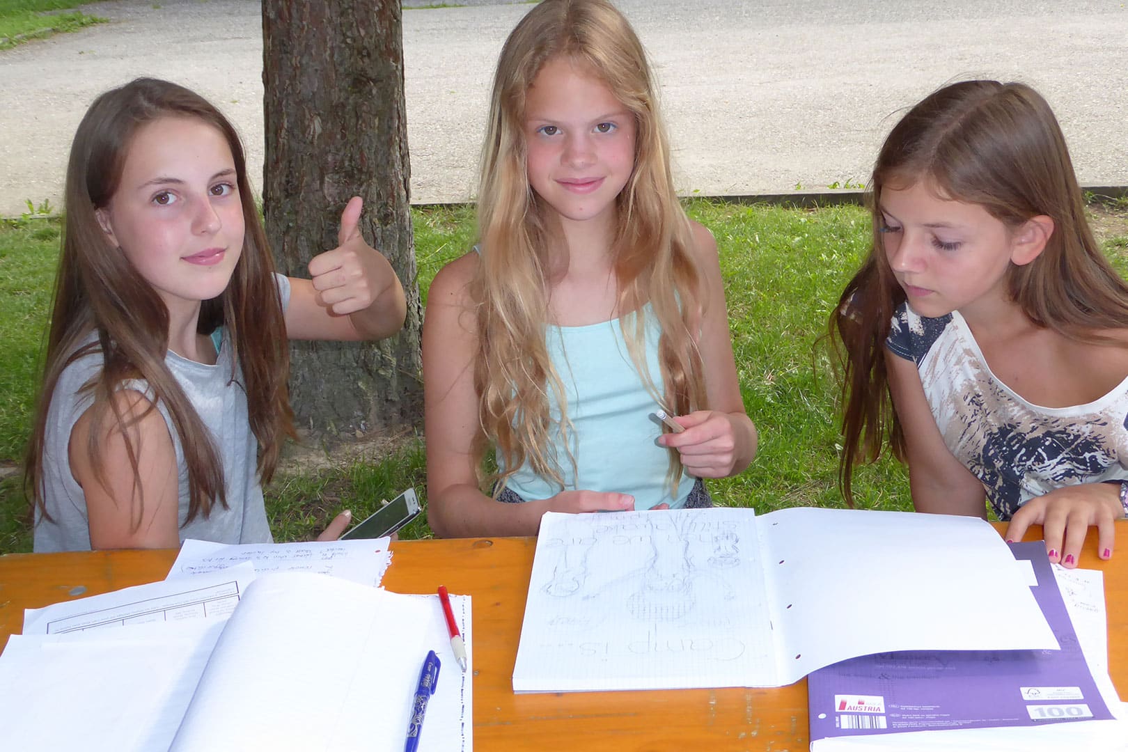 English learning camp at the Actionhotel in Flattach